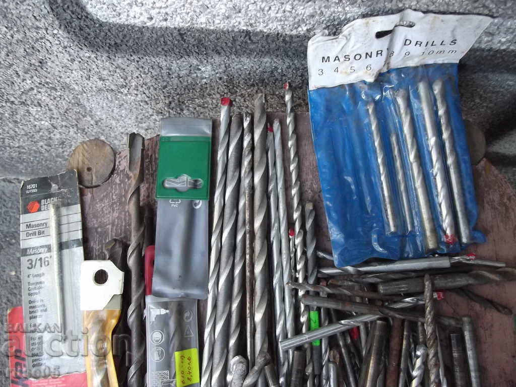 Δημοπρασία Παρτίδα 119 τμχ. κλασικά τρυπάνια για σκυρόδεμα Δημοπρασία Παρτίδα 119 τμχ. κλασικά τρυπάνια για σκυρόδεμα