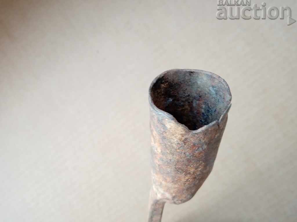 primitive chapa hoe agricultural tool wrought iron - 6