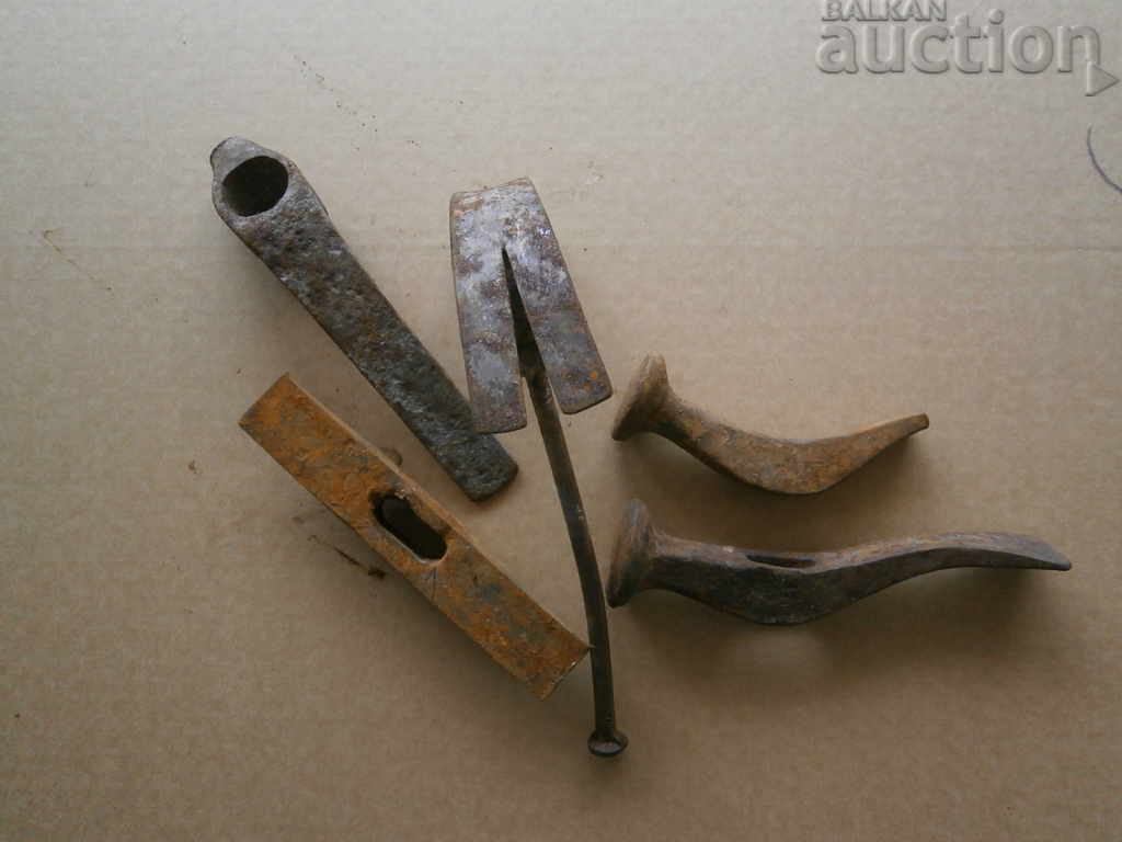 Auction  lot old hammer hammer tool