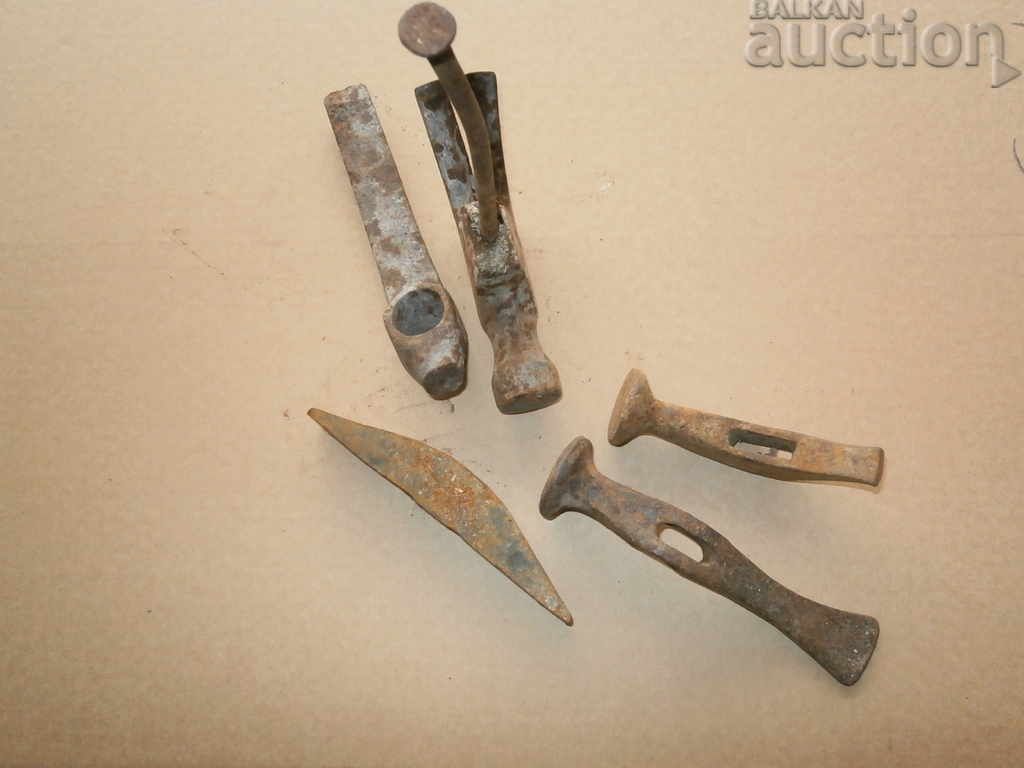 lot old hammer hammer tool - 5