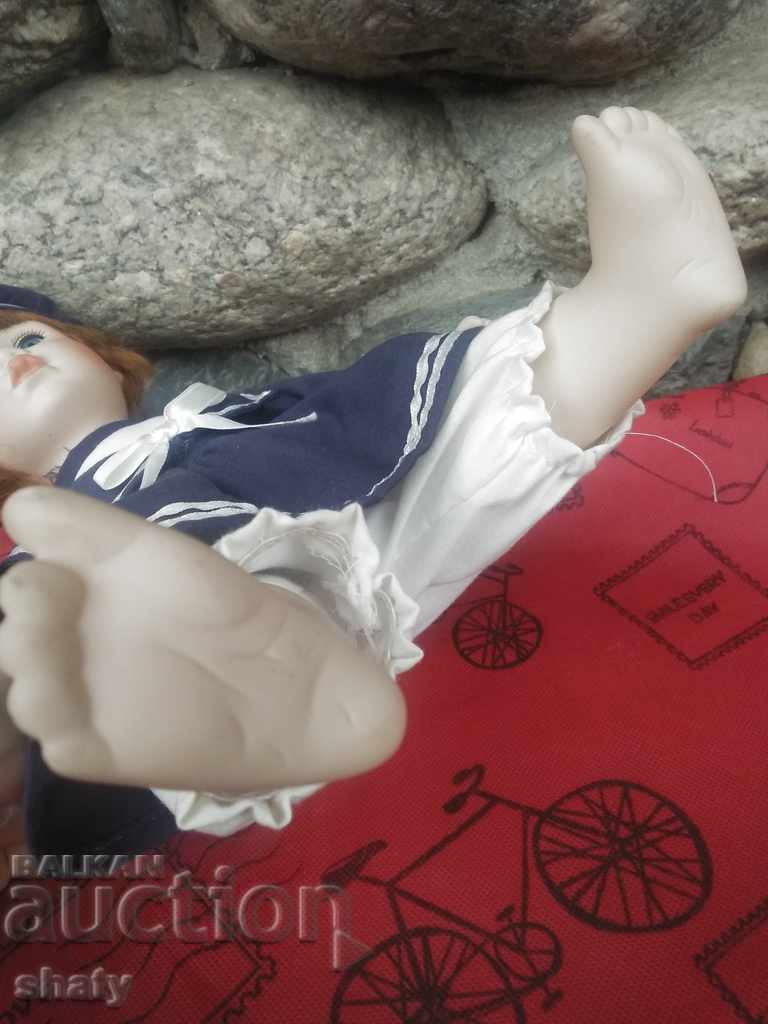 Collectible porcelain doll with price 45.00 BGN | € 23.01 Collectible porcelain doll with price 45.00 BGN | € 23.01