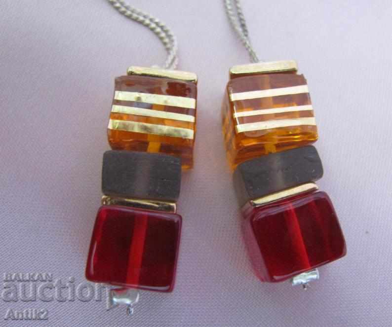 Old Author's Jewelry LALO 2 Pieces Earrings France - 5 Old Author's Jewelry LALO 2 Pieces Earrings France - 5