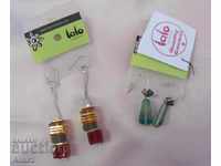 Old Author's Jewelry LALO 2 Pieces Earrings France