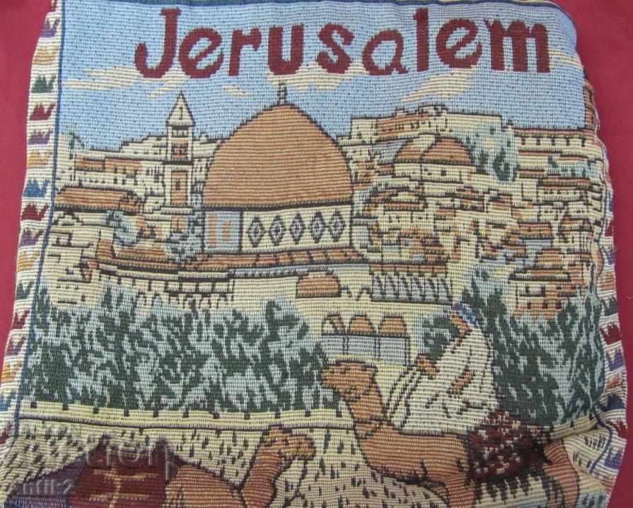 Auction 60s Handbag, Souvenir JERUSALEM Israel Auction 60s Handbag, Souvenir JERUSALEM Israel