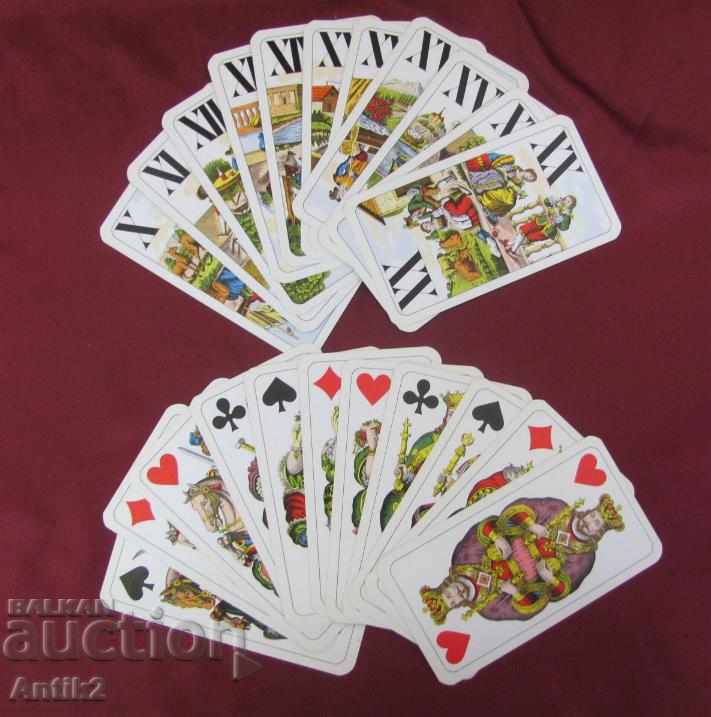 Παλαιές κάρτες χαρτοπαικτικών λεσχών Tarok Austria