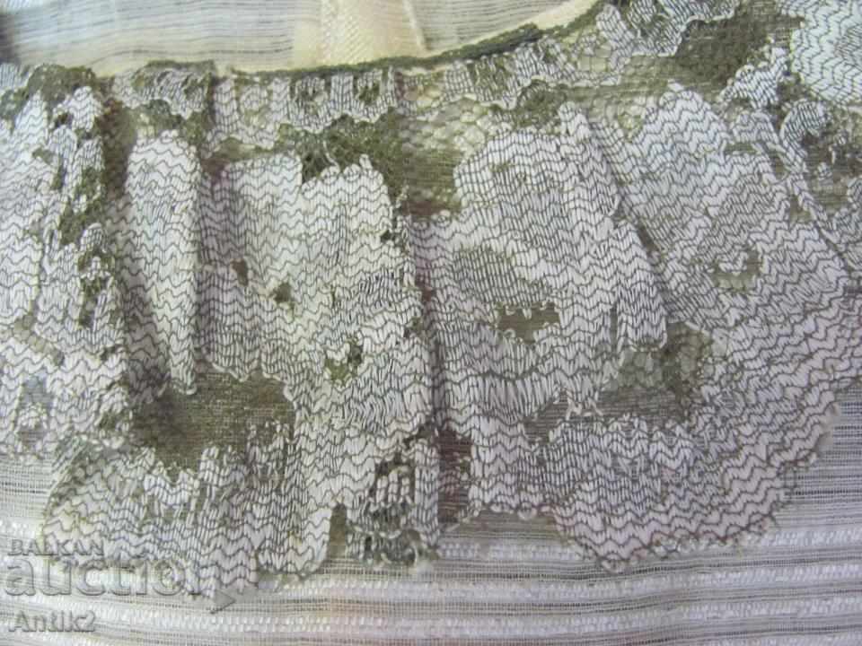 Auction  19th century Folk Art Children's Shirt silk kenar and lace