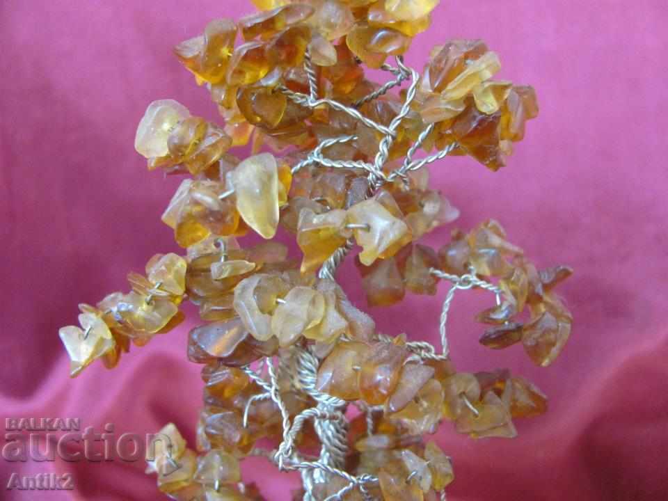 Old Scenery Natural Raw Amber and Crushed stone - 7