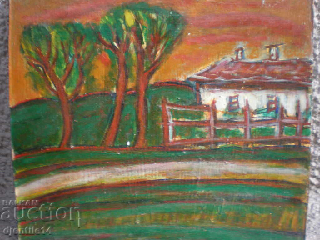 σχέδιο λαδιού καμβά σε φέιζερ με τιμή € 10.00 | 19.56 BGN