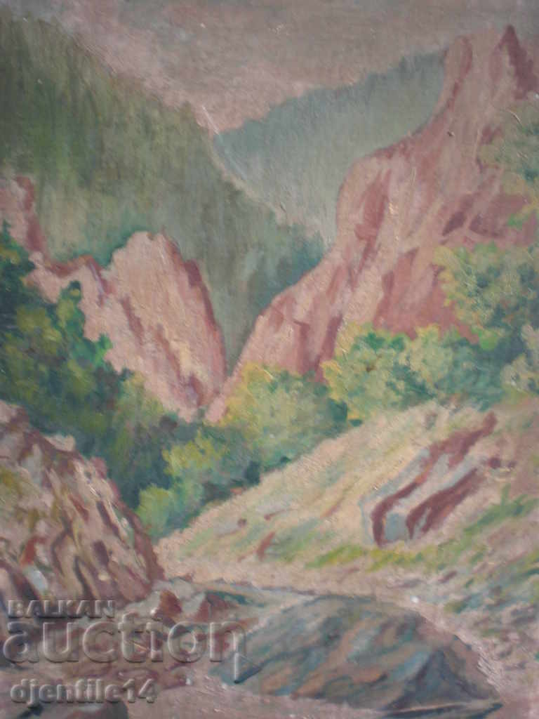 drawing oil on cardboard K.P. with price 50.00 BGN | € 25.56 drawing oil on cardboard K.P. with price 50.00 BGN | € 25.56