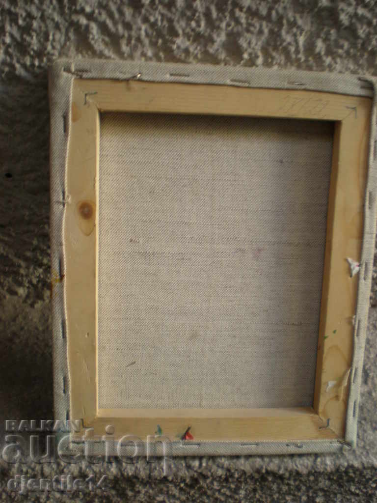 Licitație desen pânză în ulei Licitație desen pânză în ulei