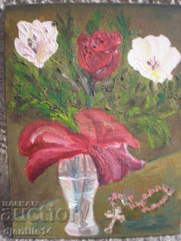 drawing oil canvas on cardboard with price 40.00 BGN | € 20.45 drawing oil canvas on cardboard with price 40.00 BGN | € 20.45