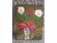 рисунка масло платно на картон