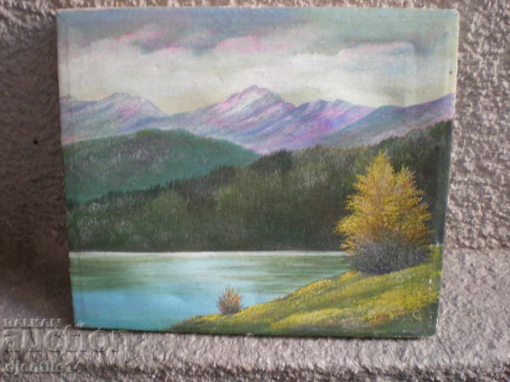 drawing oil canvas 94 S.T. with price € 30.00 | 58.67 BGN