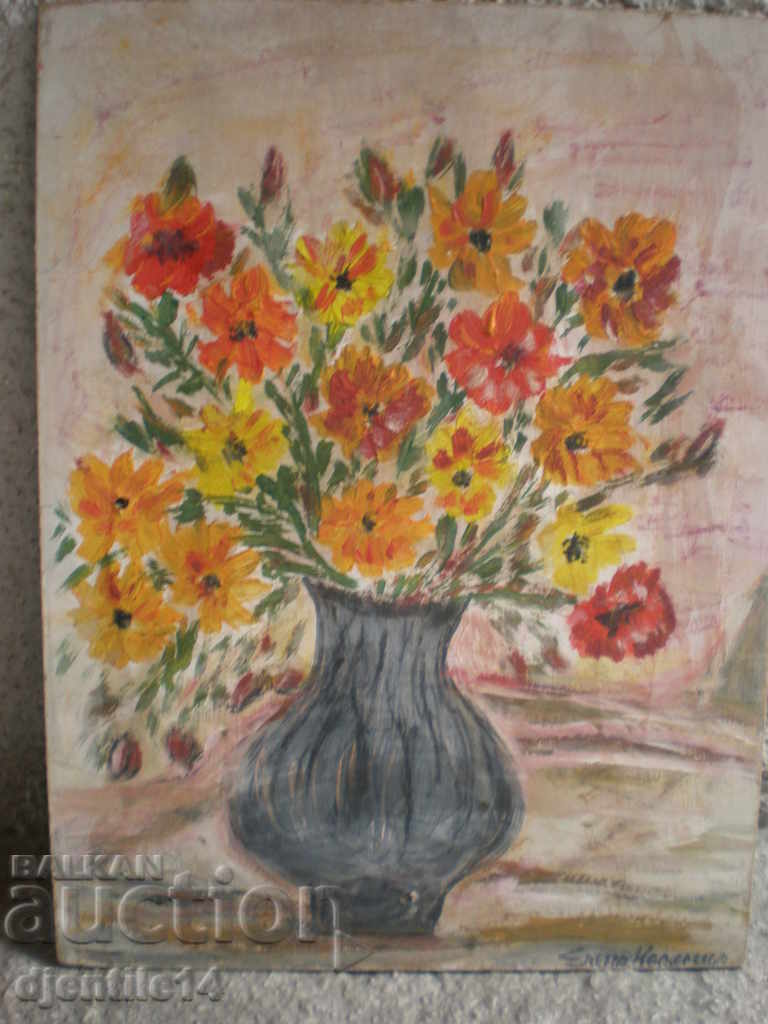 pictură în ulei pe phaser pictură în ulei pe phaser