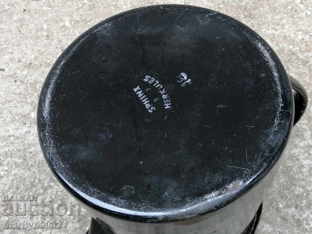 Enameled Kettle with Enamel Jazz Kettle - 6 Enameled Kettle with Enamel Jazz Kettle - 6