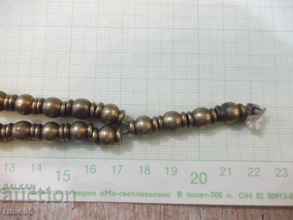 Auction 33 pieces of rosary. bronze grains - 76.56 gr. Auction 33 pieces of rosary. bronze grains - 76.56 gr.