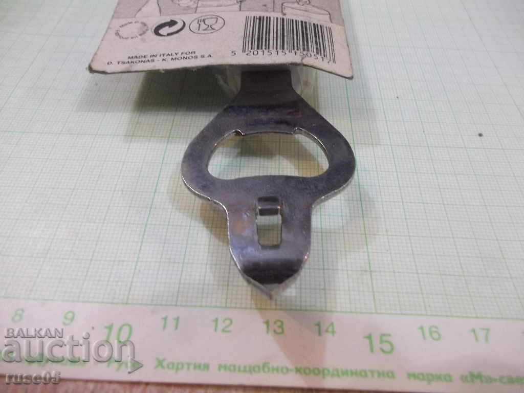 Bottle opener Italian on bottles and canned food - 7 Bottle opener Italian on bottles and canned food - 7