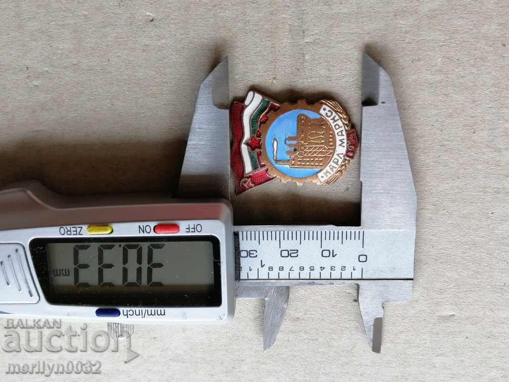 Karl Marx Factory Badge 1954 Badge Badge - 5