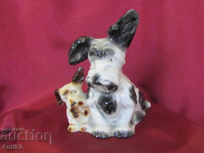 Old Porcelain Figure - Dogs with price 180.00 BGN | € 92.03
