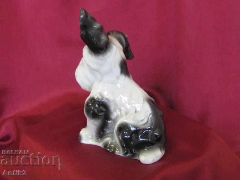 Delivery of Old Porcelain Figure - Dogs