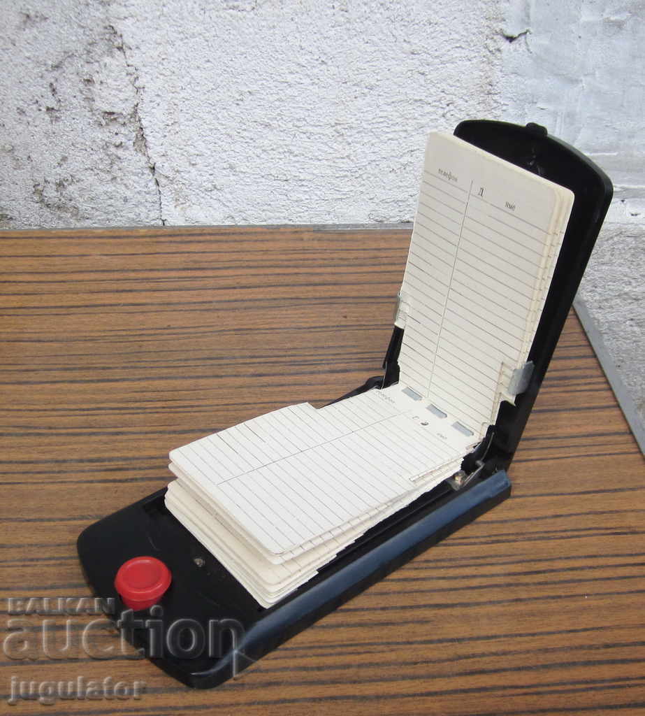 old Bulgarian table bakelite notebook sokter - 5 old Bulgarian table bakelite notebook sokter - 5