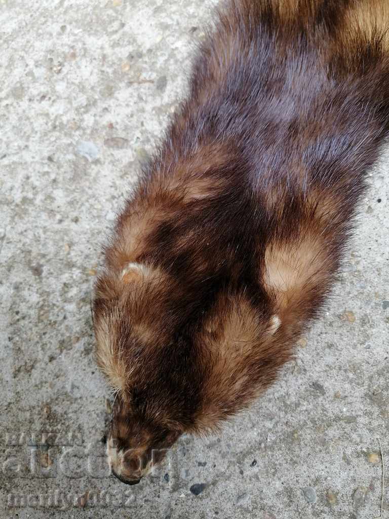 Auction Mink fur collar for women's sable coat Auction Mink fur collar for women's sable coat