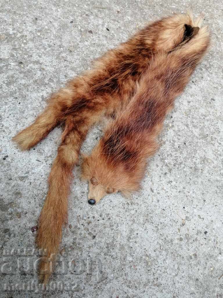 Яка от кожа на норка за дамско палто самур