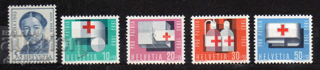 1963. Elveția. Anna Heer, un proeminent doctor elvețian.