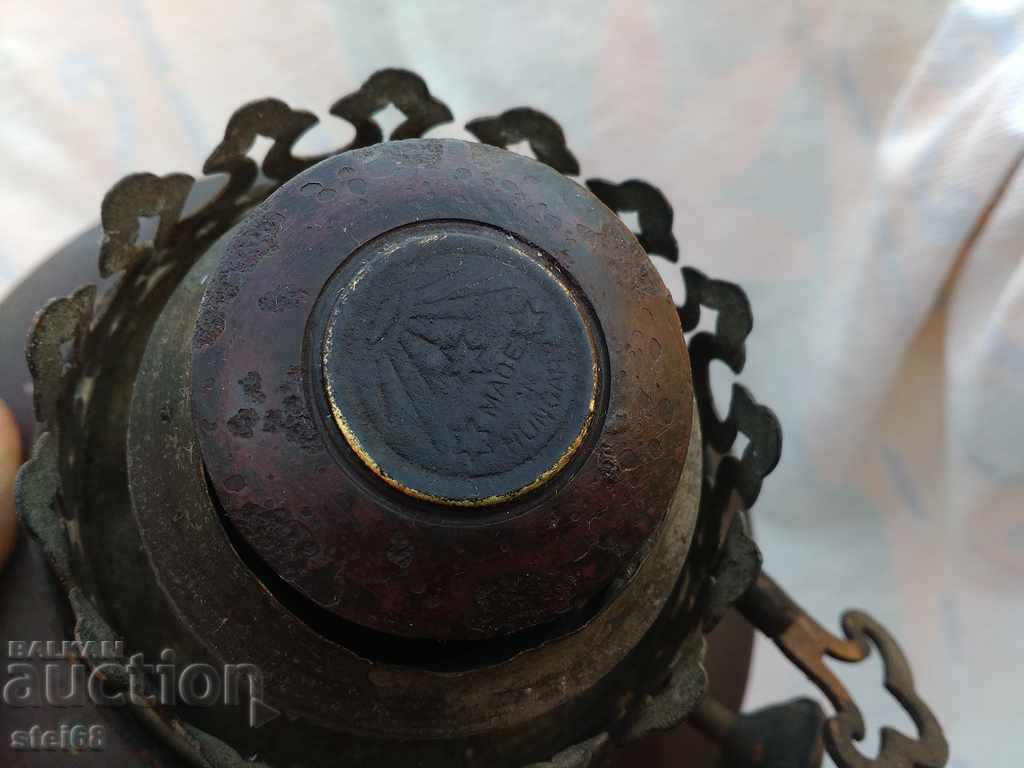 OLD BRONZE GAS LAMP-- HASAG with price 79.99 BGN | € 40.90 OLD BRONZE GAS LAMP-- HASAG with price 79.99 BGN | € 40.90