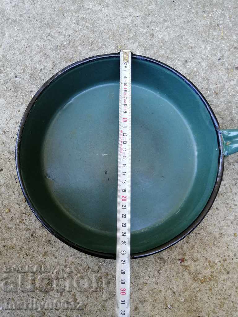 Enameled vessel, pan NRB early soc Kolarovgrad - 6 Enameled vessel, pan NRB early soc Kolarovgrad - 6