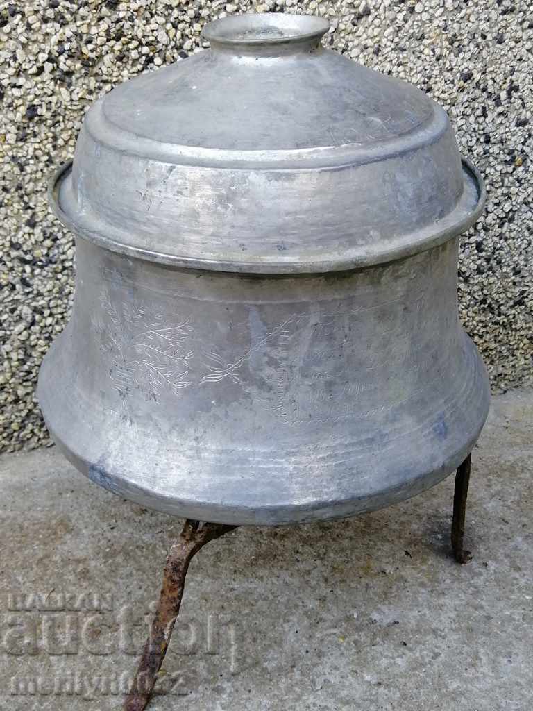 Delivery of Copper pot with lid engraving 1901g copper copper vessel boiler Delivery of Copper pot with lid engraving 1901g copper copper vessel boiler