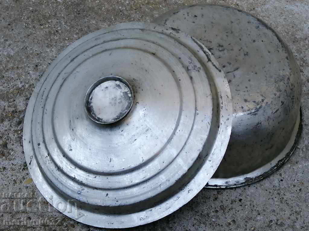 Vas de cupru cu capac de cazan din cupru de cupru - 6 Vas de cupru cu capac de cazan din cupru de cupru - 6