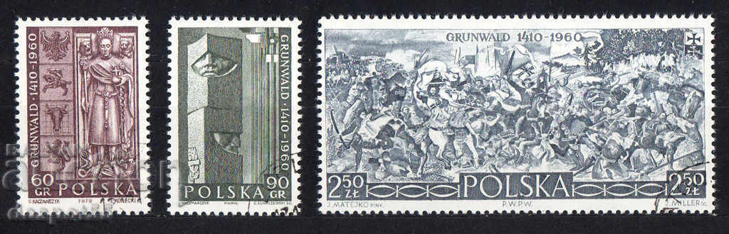 1960. Polonia. 550 de ani de la bătălia de la Grunwald.