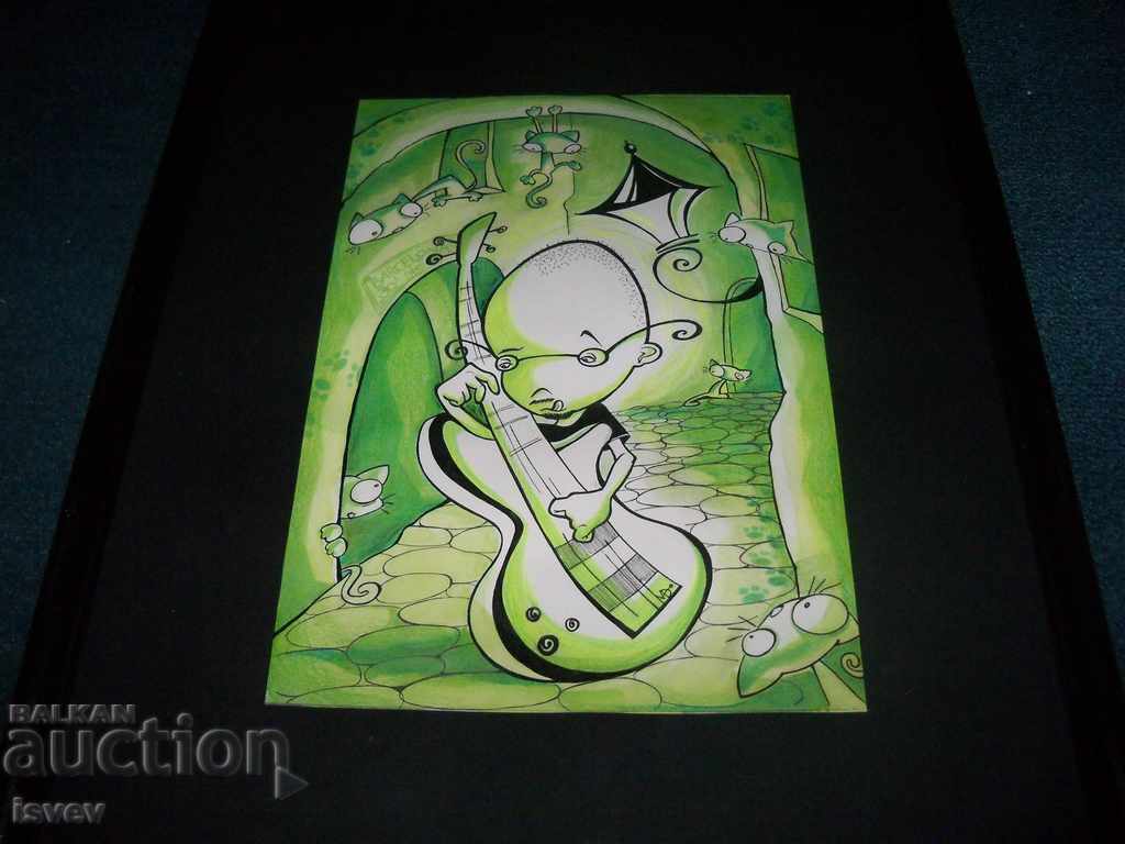 Μια ενδιαφέρουσα εικόνα κόμικ στυλ - εικονογράφηση με τιμή 68.00 BGN | € 34.77 Μια ενδιαφέρουσα εικόνα κόμικ στυλ - εικονογράφηση με τιμή 68.00 BGN | € 34.77