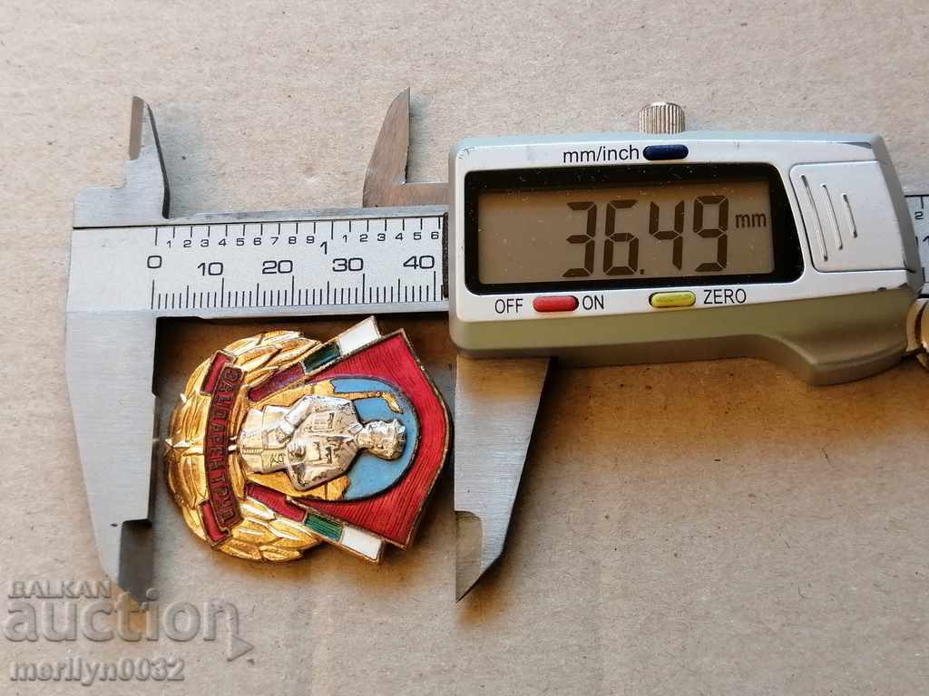 Breast Badge For Strenuous Labor enamel medal badge insignia - 5 Breast Badge For Strenuous Labor enamel medal badge insignia - 5