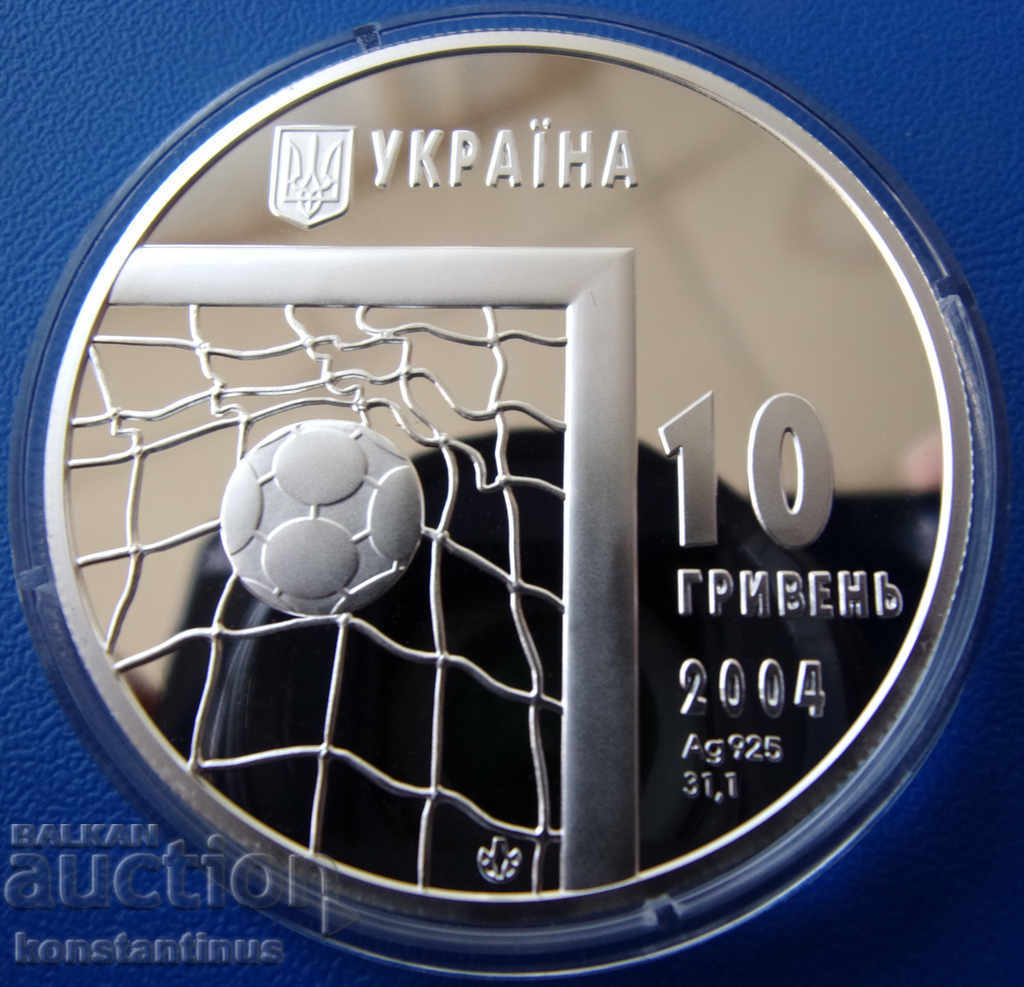 Ucraina 10 Brățări 2004 Argint UNC PROOF cu preț € 43.46 | 85.00 BGN