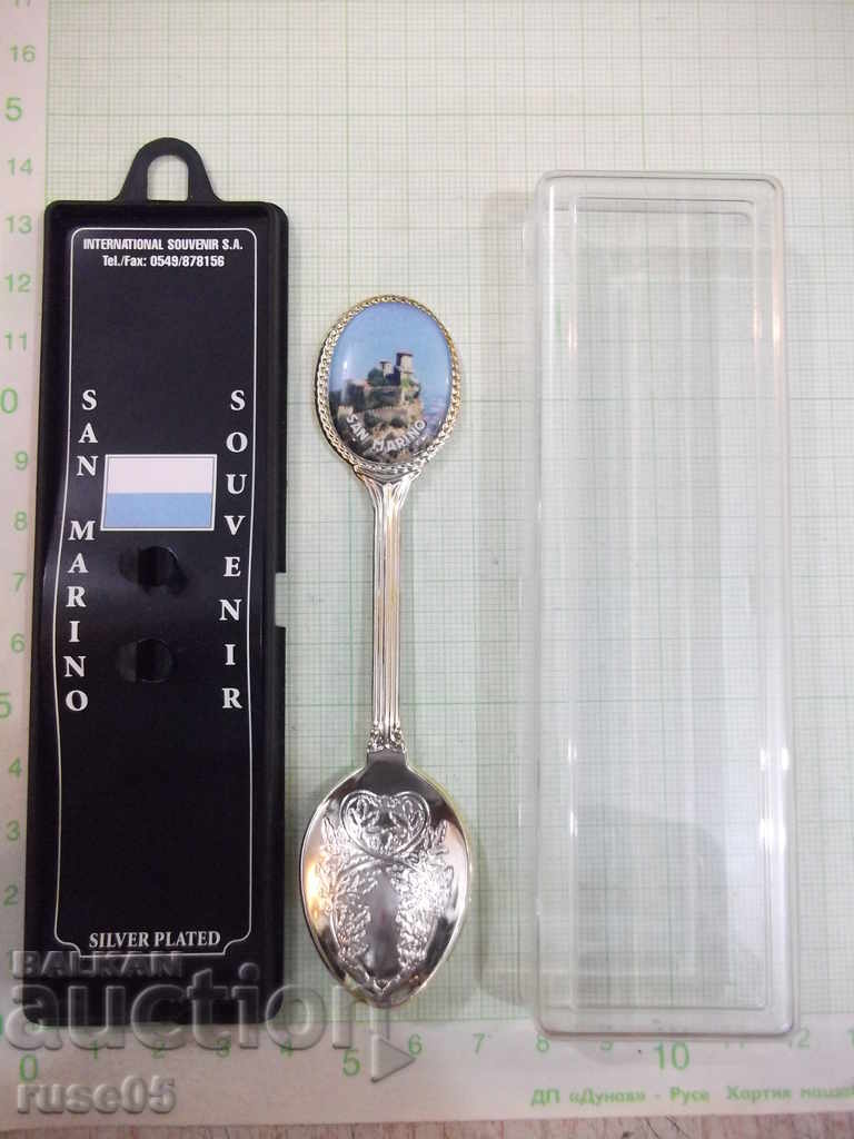 Auction Spoon silver plated small Auction Spoon silver plated small