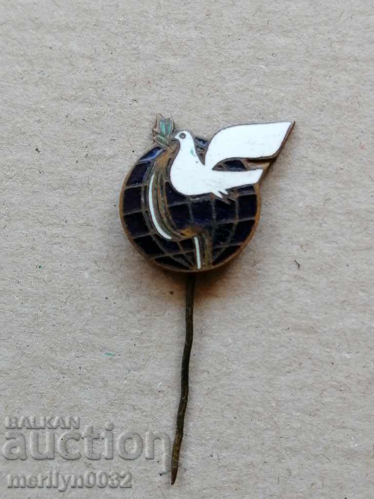 Auction Breastplate for Peace on the Planet Medal Badge Auction Breastplate for Peace on the Planet Medal Badge