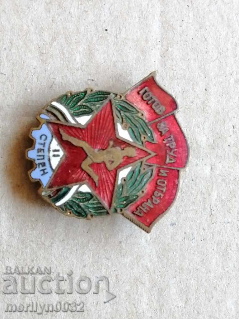 Breastplate Ready for Work and Defense Medal badge - 5 Breastplate Ready for Work and Defense Medal badge - 5