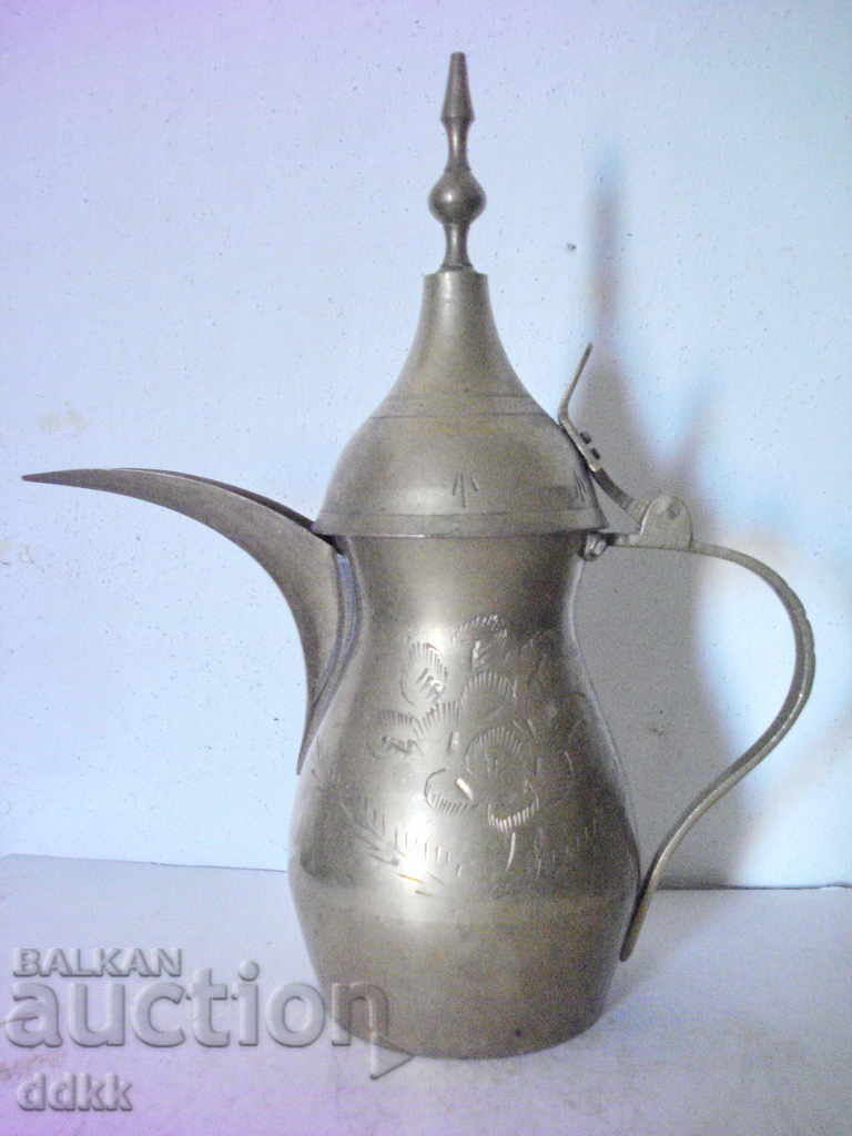 Brass coffee pot