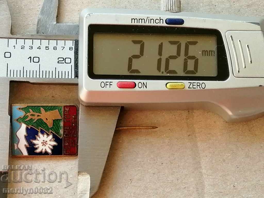 Breastplate Deer Mountain Stara Zagora Medal Badge - 5