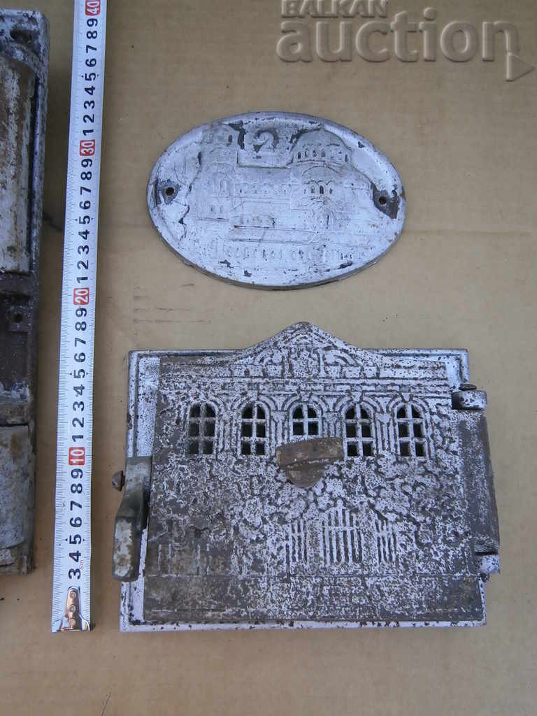 Delivery of Alexander Nevsky old doors from a stove, fireplace, Jamal