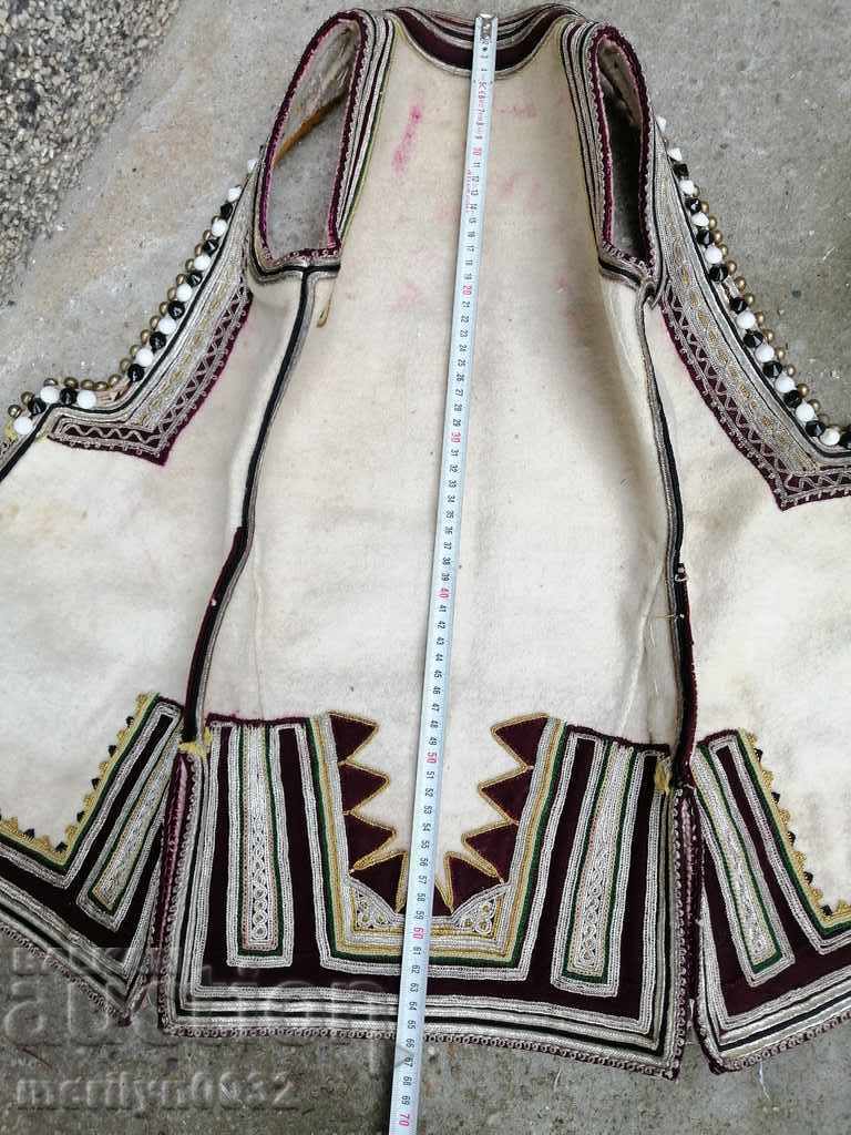 EMBROIDERED Macedonian bodice from costume embroidery tinsel vest bodice - 6 EMBROIDERED Macedonian bodice from costume embroidery tinsel vest bodice - 6