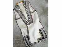 EMBROIDERED Macedonian bodice from costume embroidery tinsel vest bodice