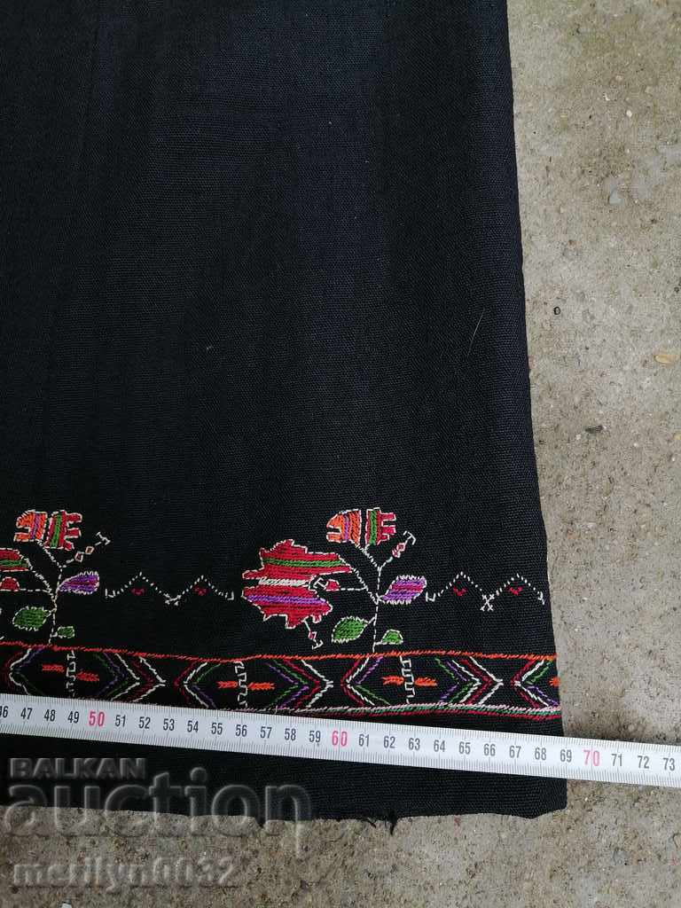 Old skirt woven fabric embroidery costume sukman - 5