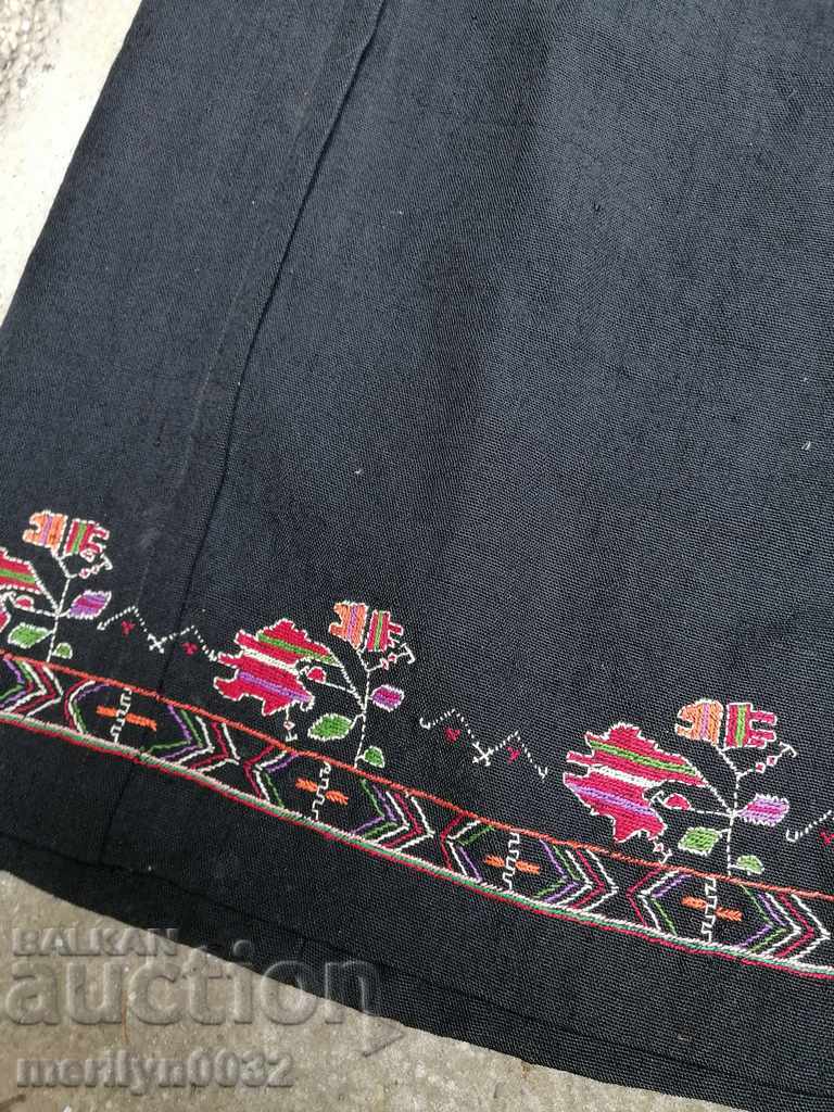 Old skirt woven fabric embroidery costume sukman - 6
