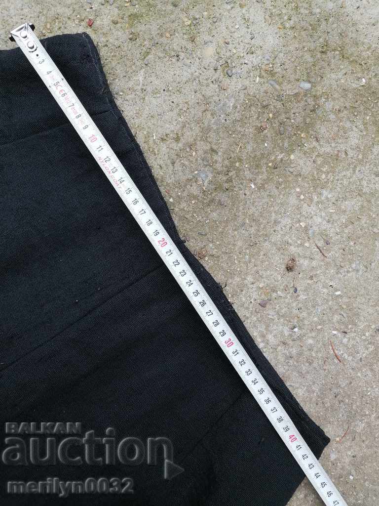 Old skirt woven fabric embroidery costume sukman - 7