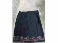 Old skirt woven fabric embroidery costume sukman