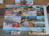 Лот от 47 бр. български пощенски картички