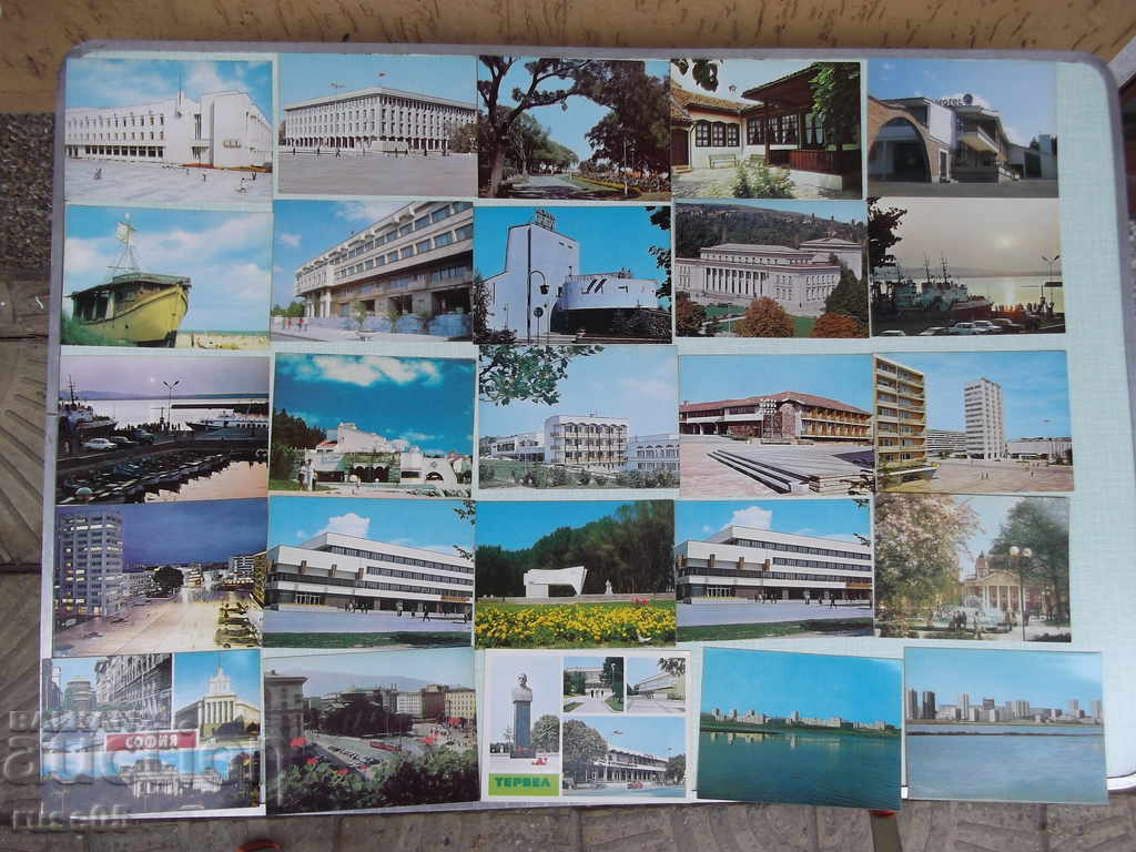 Auction Lot of 93 pcs. Bulgarian postcards Auction Lot of 93 pcs. Bulgarian postcards